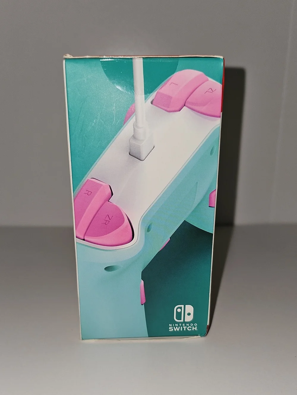 Nintendo Pokémon Enhanced Wired Controller - Mint & Pink 2023 New